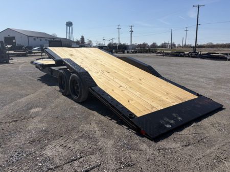 New 2027 Diamond C Trailers HXD208L24X102 (24' x 102") 18K Full Width Partial Tilt Equipment Trailer