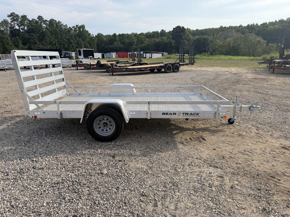 New 2027 Bear Track 76" x 144" Single Axle Utility Trailer