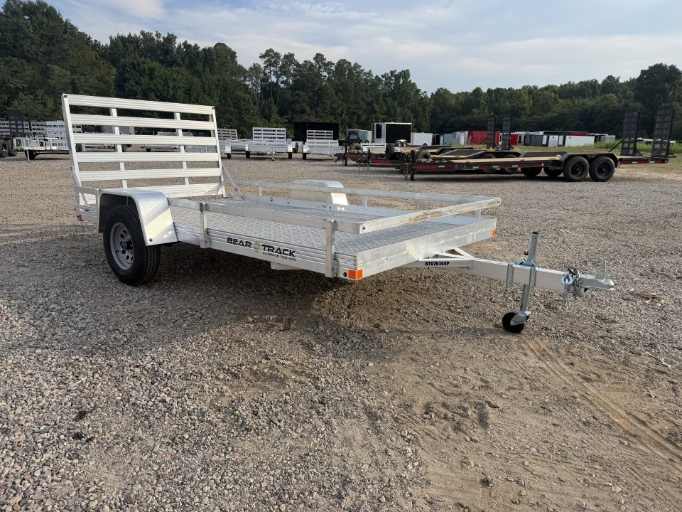 New 2027 Bear Track 76" x 144" Single Axle Utility Trailer
