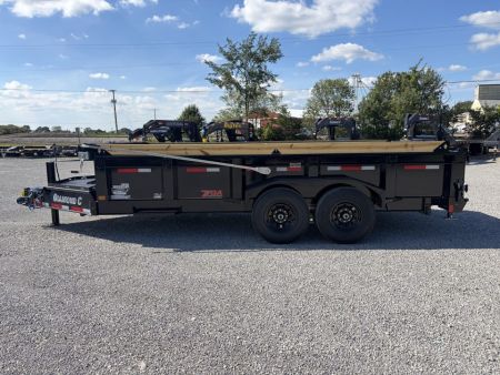New 2027 Diamond C Trailers LPT207L16X82 (82" X 16') 15.5K Telescopic (Pacesetter Pkg) Dump Trailer