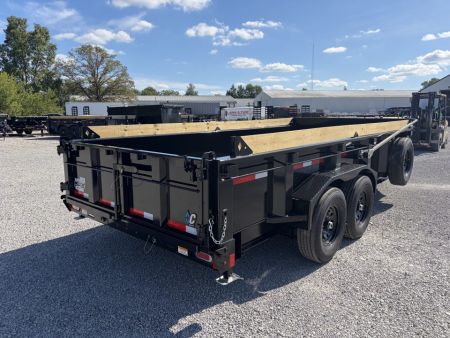 New 2027 Diamond C Trailers LPT207L16X82 (82" X 16') 15.5K Telescopic (Pacesetter Pkg) Dump Trailer