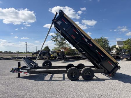 New 2027 Diamond C Trailers LPT207L16X82 (82" X 16') 15.5K Telescopic (Pacesetter Pkg) Dump Trailer