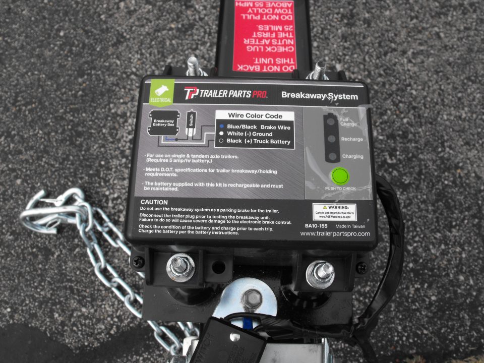 New Quality Tow Dolly Electric Brakes