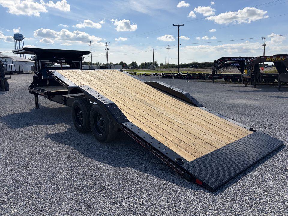 New 2027 Diamond C Trailers HXD210L24X102-GN (24' x 102") 23K Partial Tilt Equipment Trailer