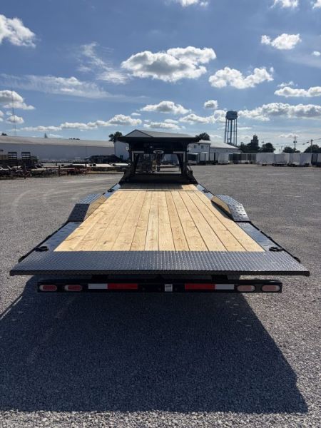 New 2027 Diamond C Trailers HXD210L24X102-GN (24' x 102") 23K Partial Tilt Equipment Trailer