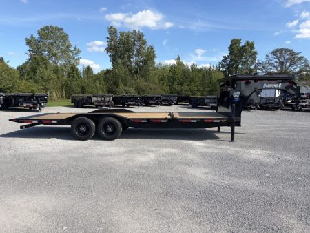 New 2027 Diamond C Trailers HXD210L24X102-GN (24' x 102") 23K Partial Tilt Equipment Trailer