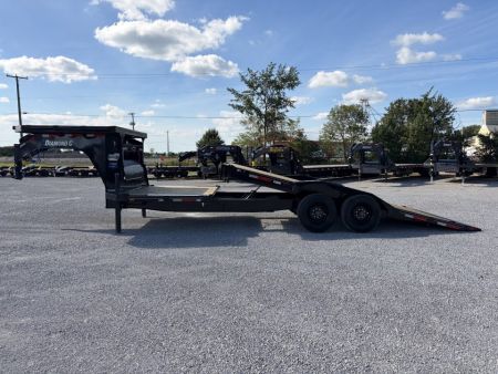 New 2027 Diamond C Trailers HXD210L24X102-GN (24' x 102") 23K Partial Tilt Equipment Trailer