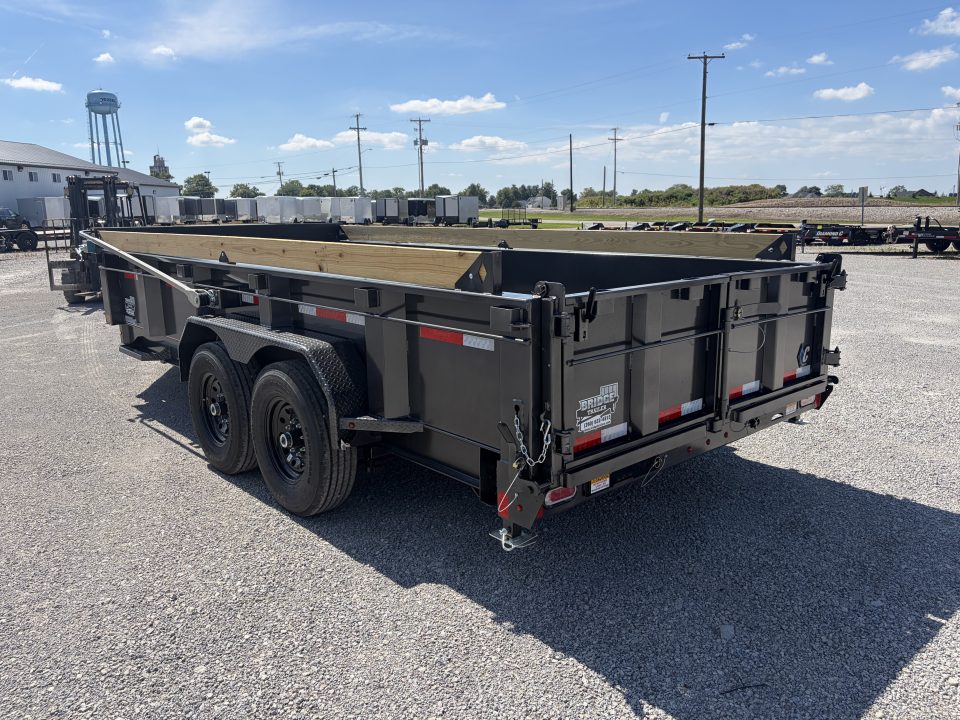 New 2027 Diamond C Trailers LPT207L16X82 (82" X 16') 15.5K Telescopic Dump Trailer