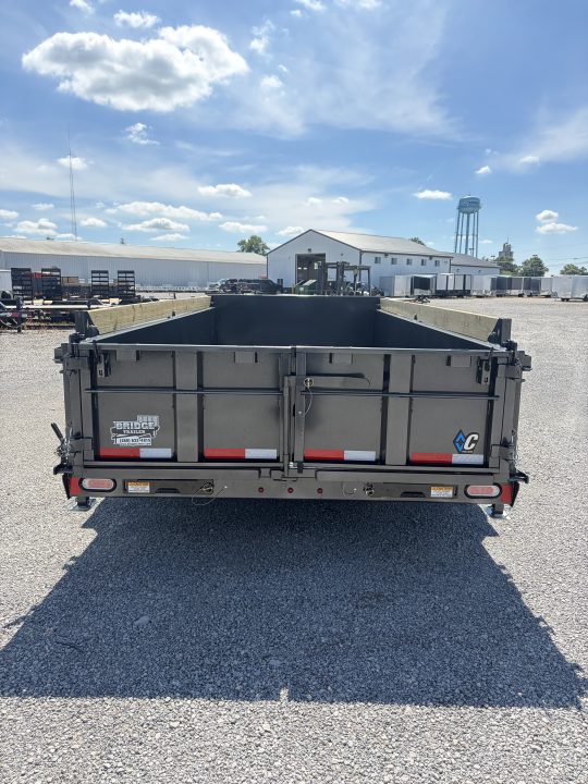 New 2027 Diamond C Trailers LPT207L16X82 (82" X 16') 15.5K Telescopic Dump Trailer