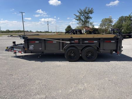 New 2027 Diamond C Trailers LPT207L16X82 (82" X 16') 15.5K Telescopic Dump Trailer
