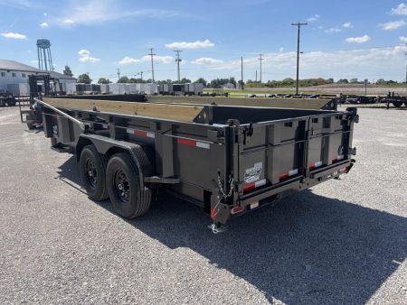 New 2027 Diamond C Trailers LPT207L16X82 (82" X 16') 15.5K Telescopic Dump Trailer