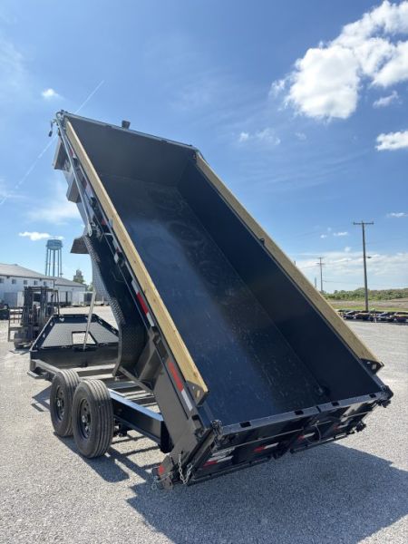 New 2027 Diamond C Trailers LPT207L16X82 (82" X 16') 15.5K Telescopic Dump Trailer