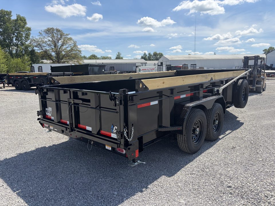 New 2027 Diamond C Trailers LPT207L16X82 (82" X 16') 15.5K Telescopic Dump Trailer