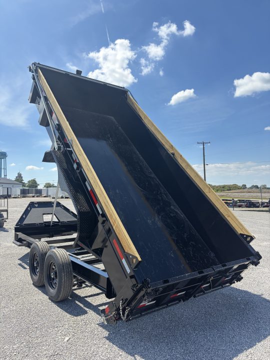 New 2027 Diamond C Trailers LPT207L16X82 (82" X 16') 15.5K Telescopic Dump Trailer