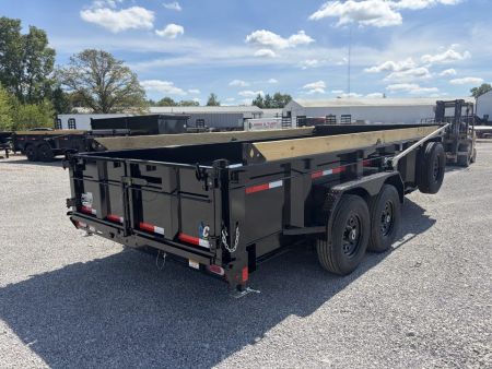 New 2027 Diamond C Trailers LPT207L16X82 (82" X 16') 15.5K Telescopic Dump Trailer