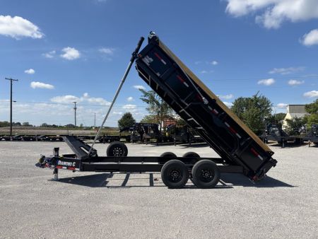 New 2027 Diamond C Trailers LPT207L16X82 (82" X 16') 15.5K Telescopic Dump Trailer