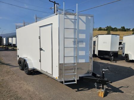 New 2027 Pace 7x16 Contractor Enclosed Cargo Trailer