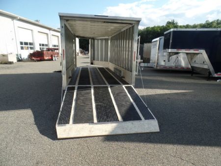 New 2027 ALCOM 3 Place Snowmobile 7.5X18 +5'V nose with ramp Snowmobile Trailer