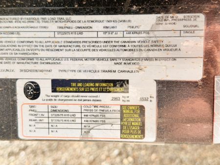 New 2026 Load Trail 8.5-22 Heavy Buggy/Car Hauler 10K GVWR