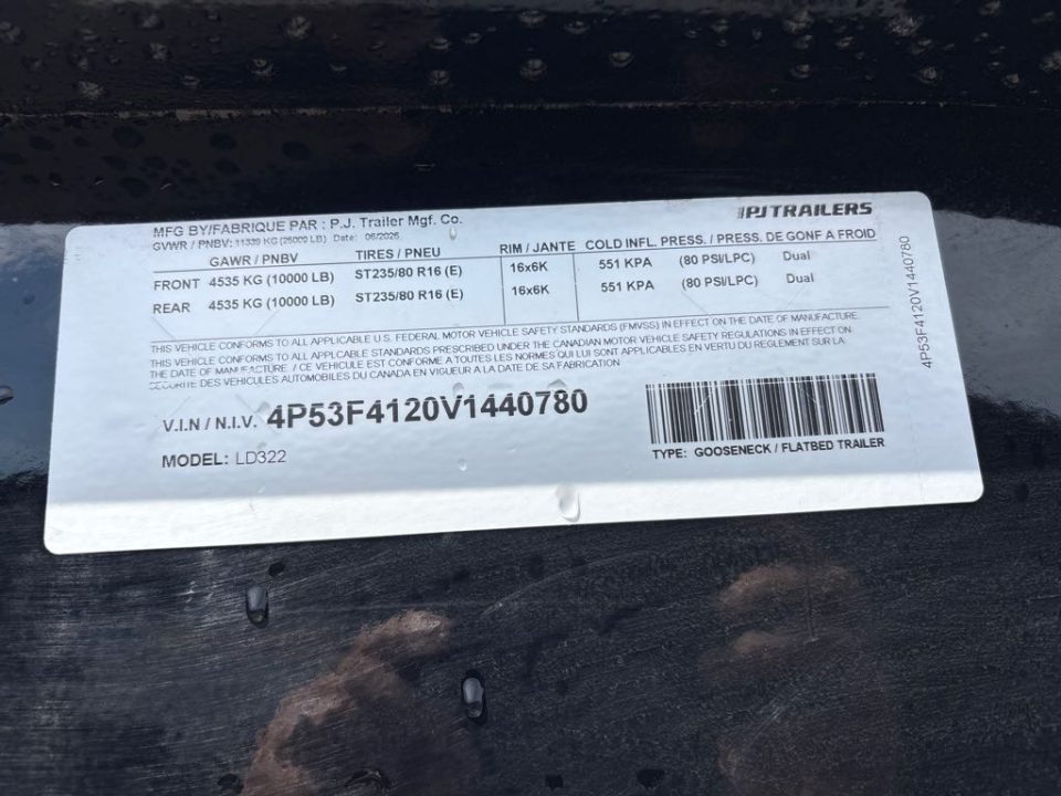 New 2027 PJ Trailers LDQ32A2BSWK Utility Trailer