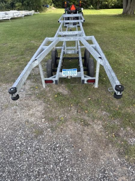 Used 2017 Genesis 24 ft pontoon trailer