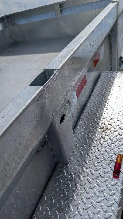 New 2027 BWise 6x12 Lo Pro GALVANIZED Equipment Dump