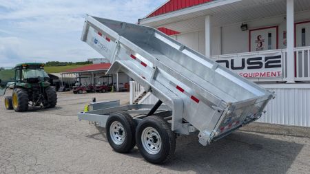 New 2027 BWise 6x12 Lo Pro GALVANIZED Equipment Dump