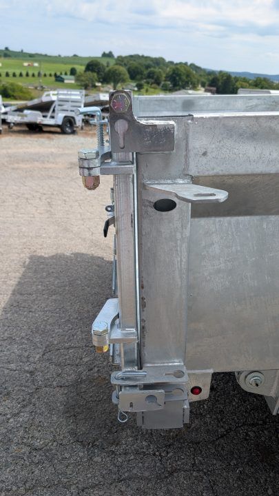New 2027 BWise 6x12 Lo Pro GALVANIZED Equipment Dump