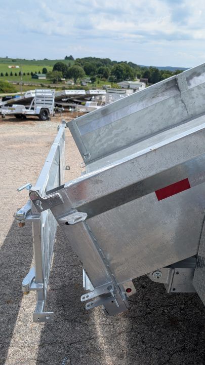 New 2027 BWise 6x12 Lo Pro GALVANIZED Equipment Dump