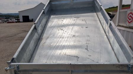 New 2027 BWise 6x12 Lo Pro GALVANIZED Equipment Dump