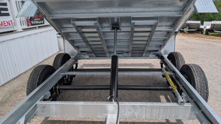 New 2027 BWise 6x12 Lo Pro GALVANIZED Equipment Dump