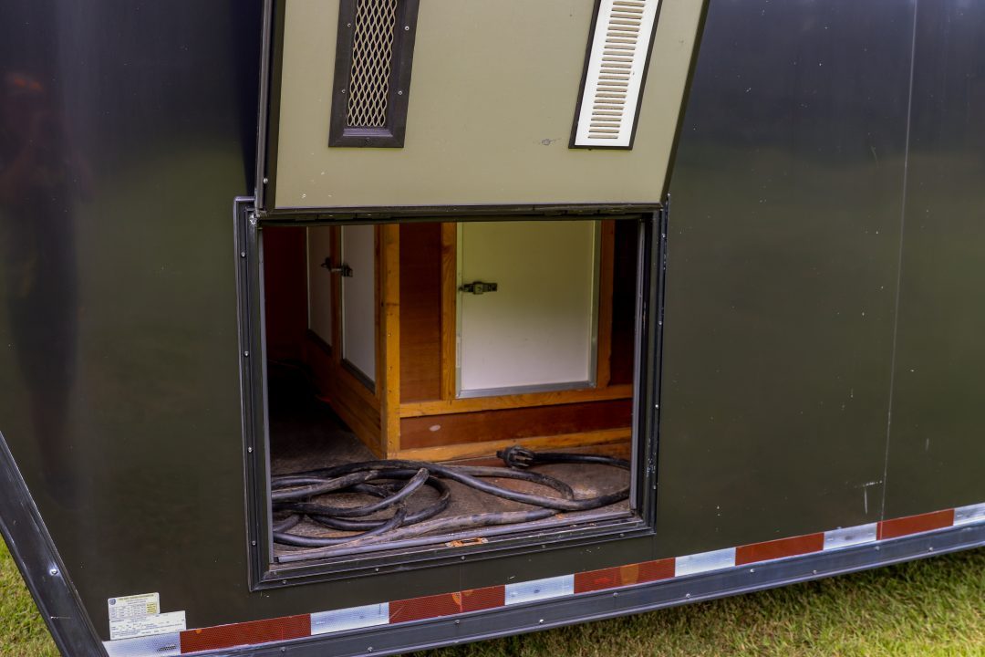 Used 2019 8.5X50 Vintage GOOSENECK RACE TRAILER