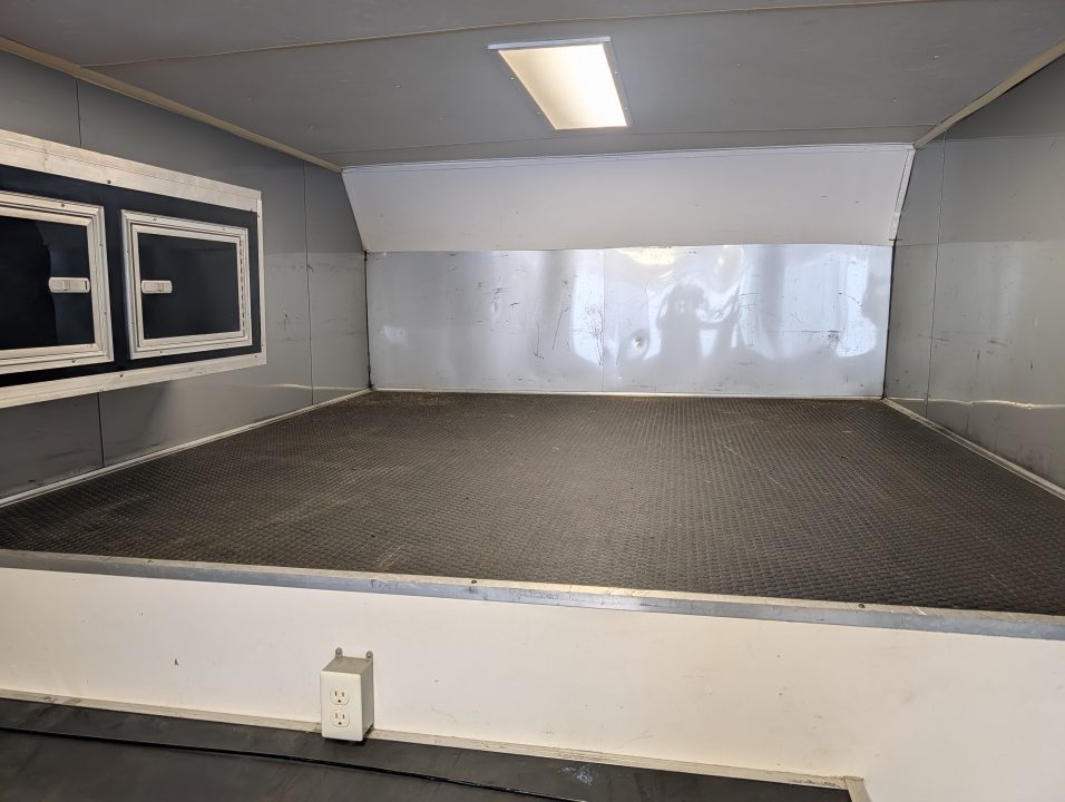 Used 2019 8.5X50 Vintage GOOSENECK RACE TRAILER