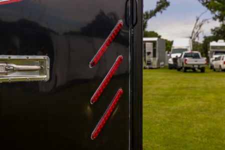 Used 2019 8.5X50 Vintage GOOSENECK RACE TRAILER