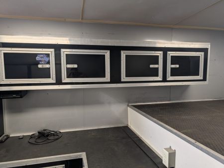 Used 2019 8.5X50 Vintage GOOSENECK RACE TRAILER