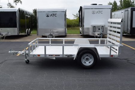 New 2027 Sport Haven 6x10 Aluminum Utility Trailer