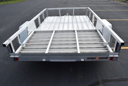 New 2027 Sport Haven 6x10 Aluminum Utility Trailer