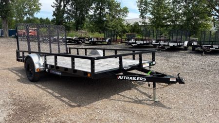New 2025 PJ Trailers 83x14 SA U8 stock# 678358