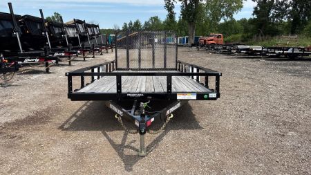 New 2025 PJ Trailers 83x14 SA U8 stock# 678358