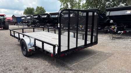 New 2025 PJ Trailers 83x14 SA U8 stock# 678358