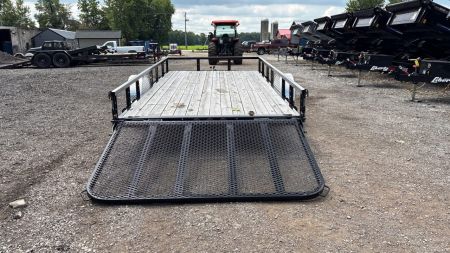 New 2025 PJ Trailers 83x14 SA U8 stock# 678358