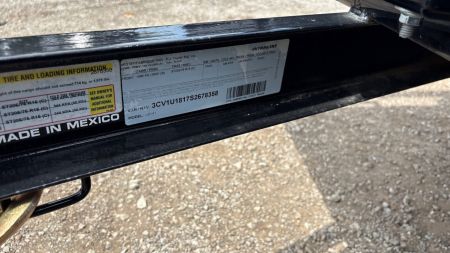 New 2025 PJ Trailers 83x14 SA U8 stock# 678358