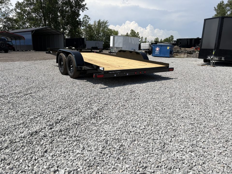 New 2025 Top Hat 7x16 car hauler stock# 254284