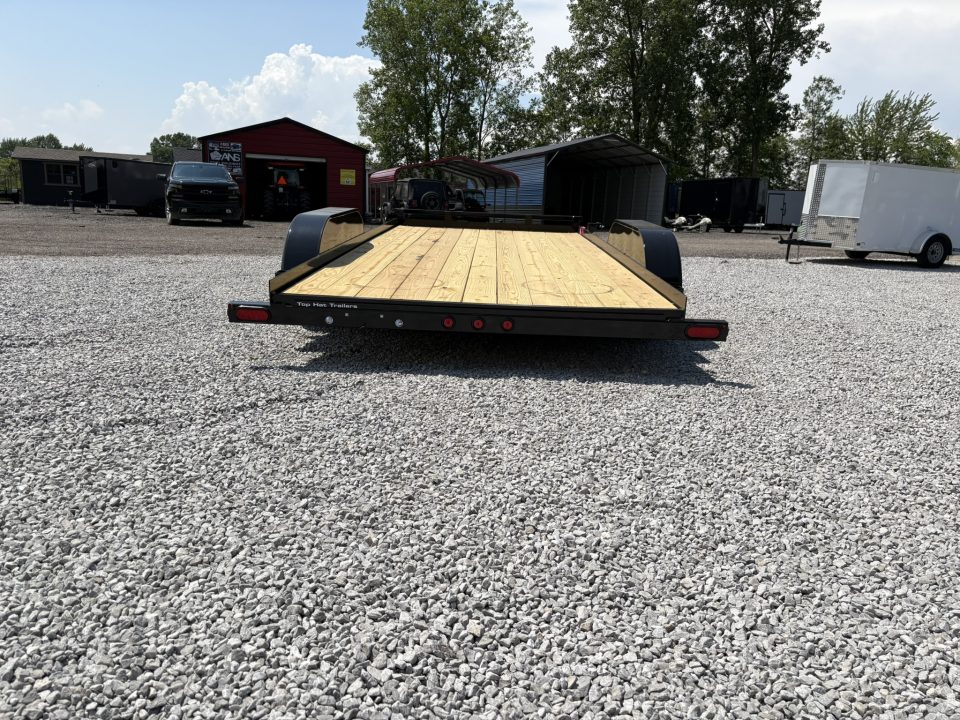 New 2025 Top Hat 7x16 car hauler stock# 254284