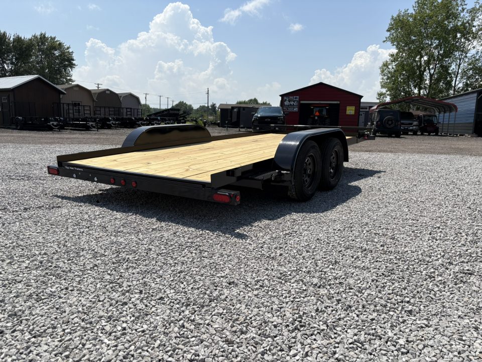 New 2025 Top Hat 7x16 car hauler stock# 254284