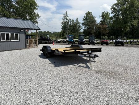 New 2025 Top Hat 7x16 car hauler stock# 254284
