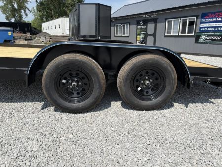New 2025 Top Hat 7x16 car hauler stock# 254284