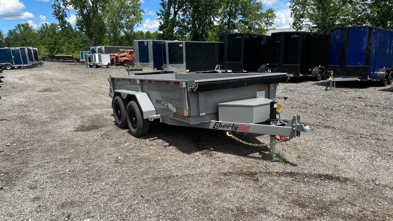 New 2026 Liberty Trailers 72x12 Dump Trailer stock # 050523