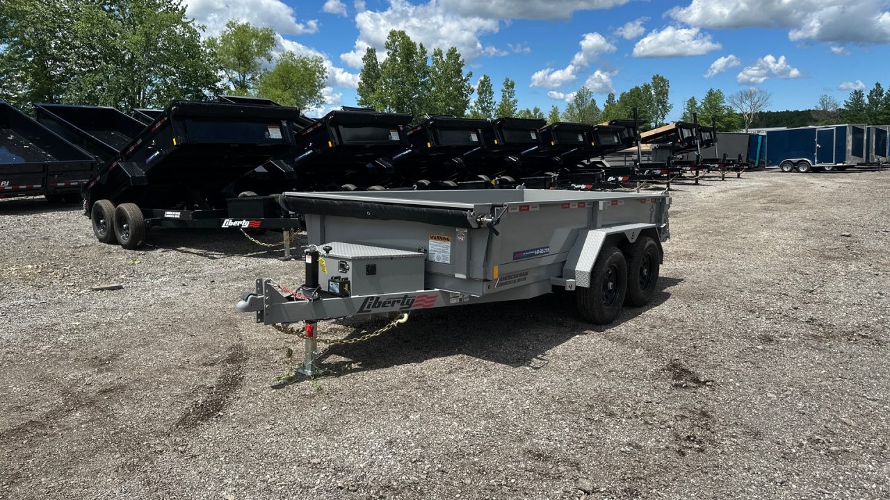 New 2026 Liberty Trailers 72x12 Dump Trailer stock # 050523