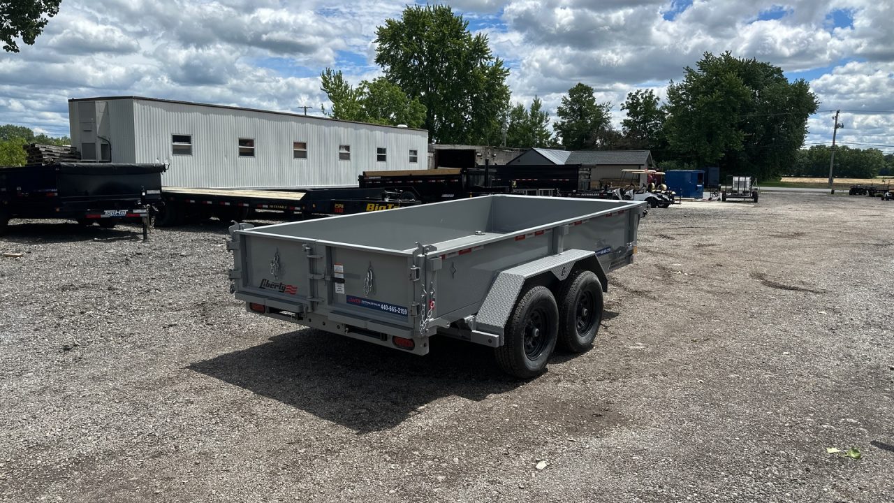 New 2026 Liberty Trailers 72x12 Dump Trailer stock # 050523